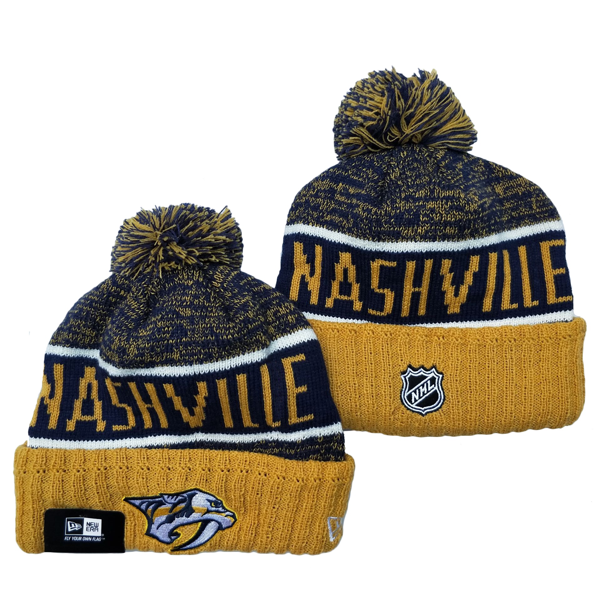 Nashville Predators Knit Hats 001